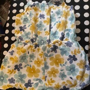 Floral Sleeveless Dress